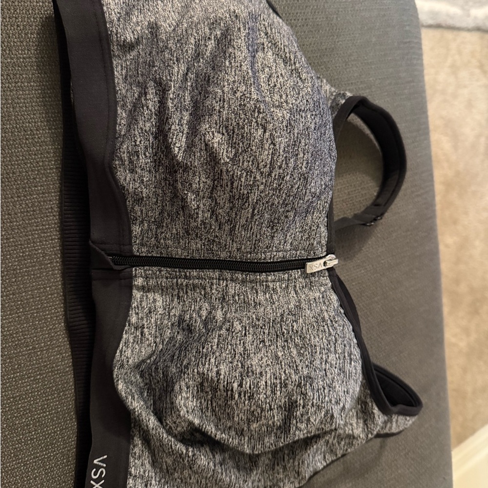 Victoria's Secret VSX Black and Gray Sports Bra
